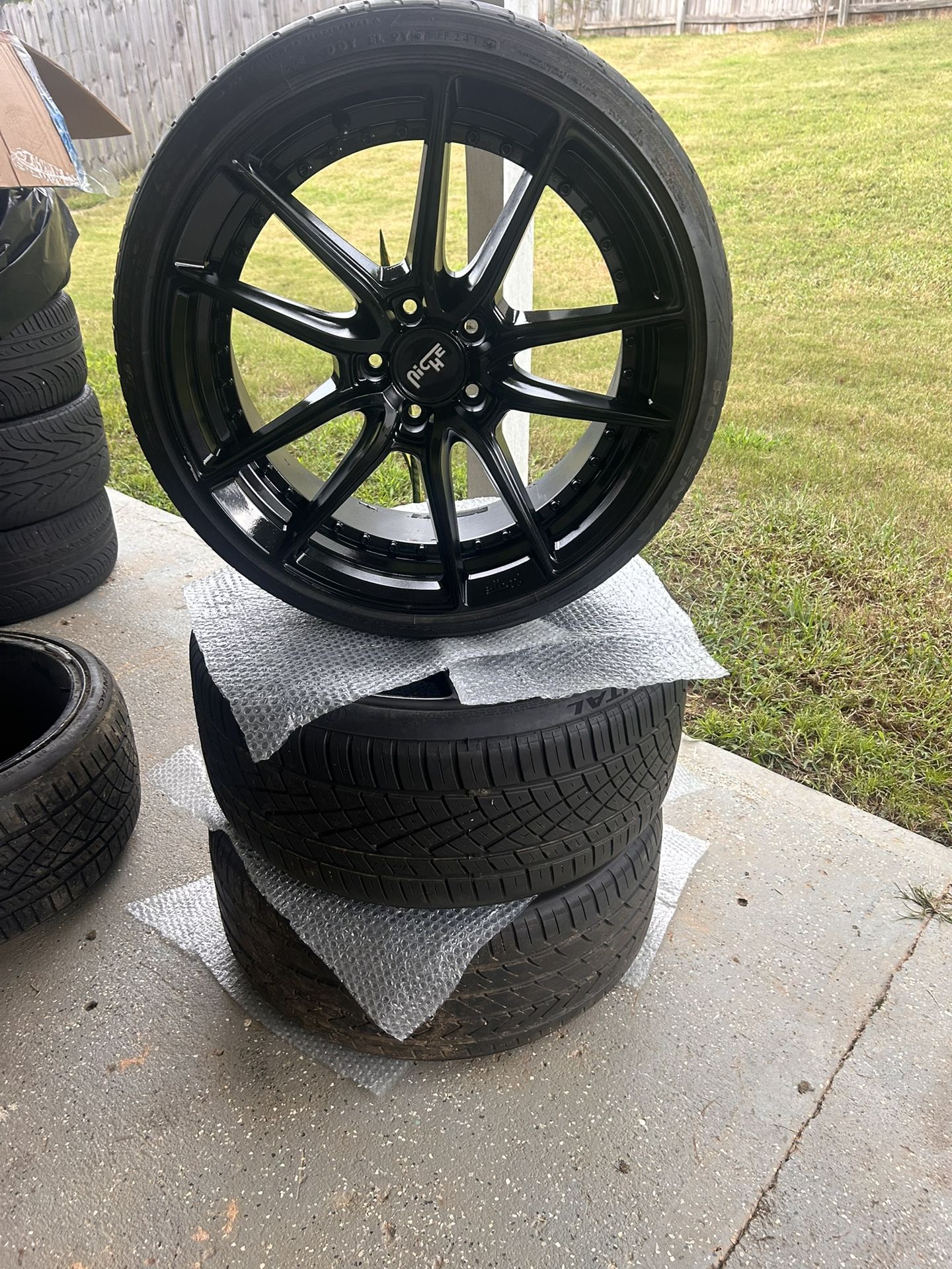 19 x 9.5 Niche M223 Wheels and Tires