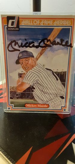 Mickey Mantle Autograph