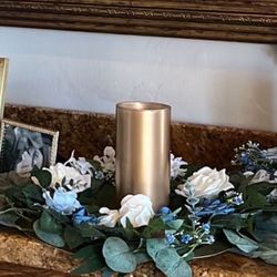 Gold Hurricane Vases