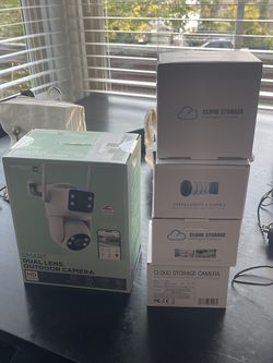 Brand new wifi security cameras