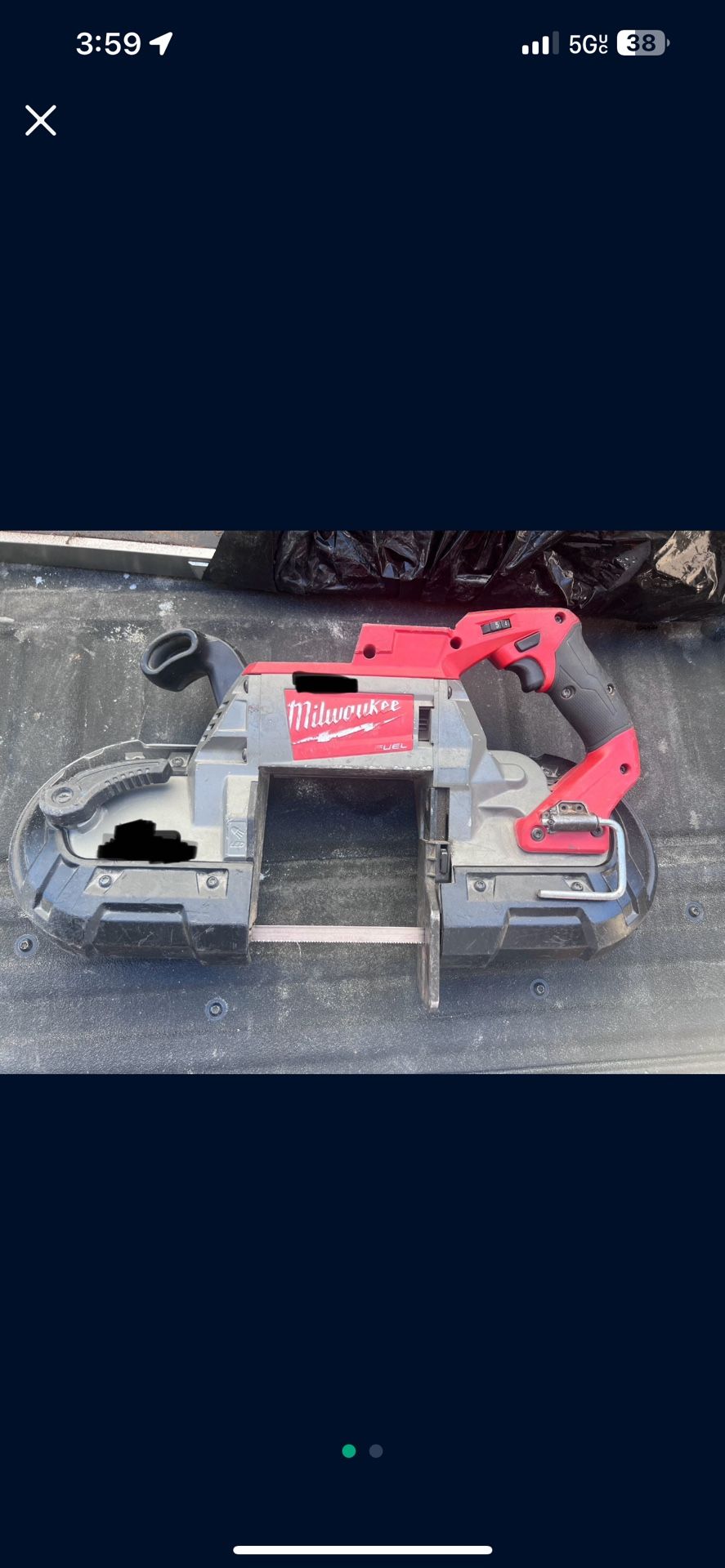 Milwaukee Band Saw m18