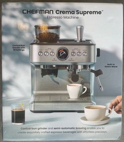 Chefman crema supreme