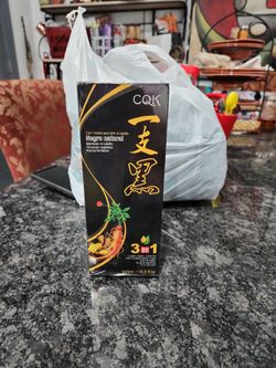 CQK 3 in one color shampoo Black color