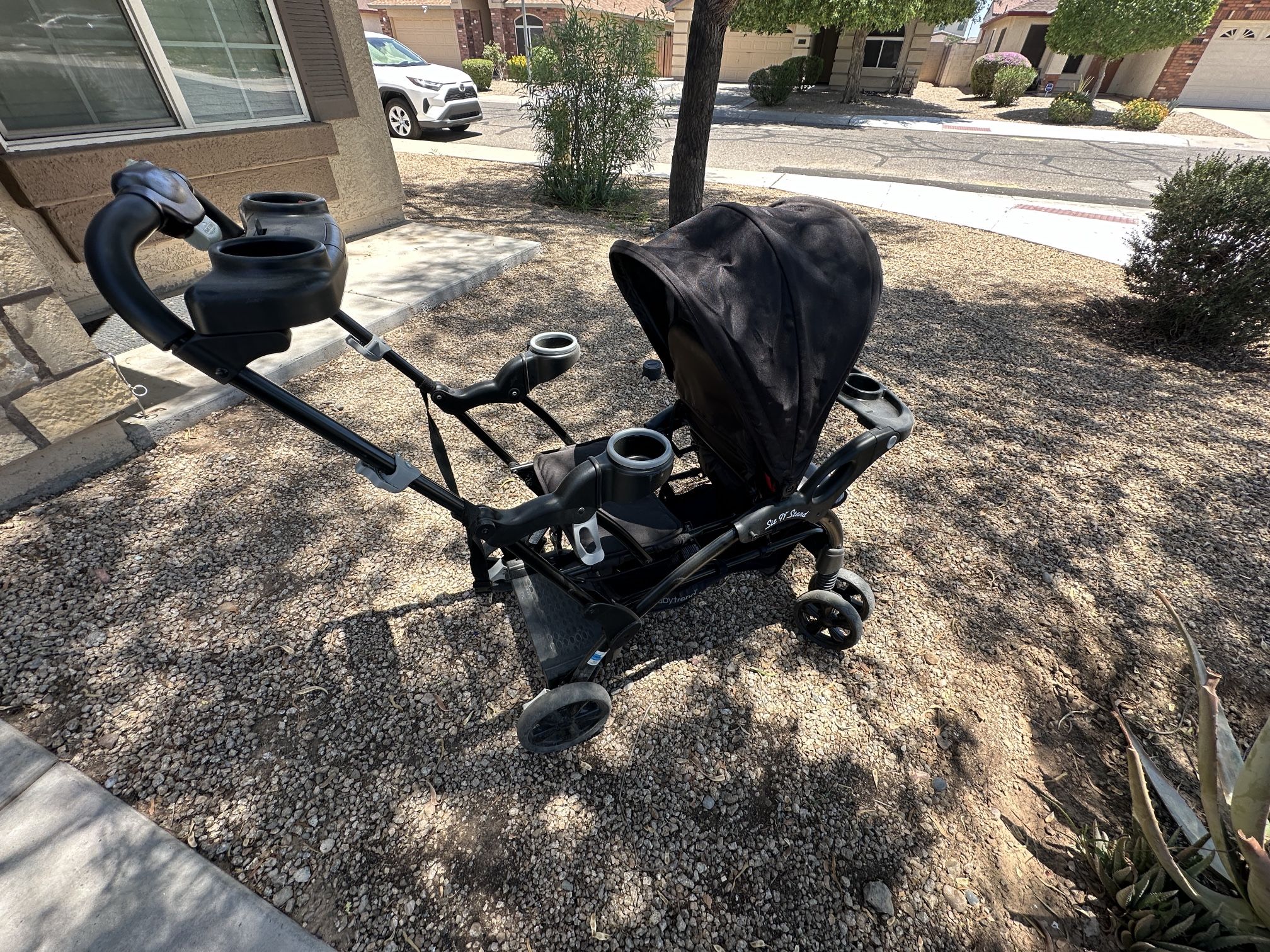 Double Seat Stroller