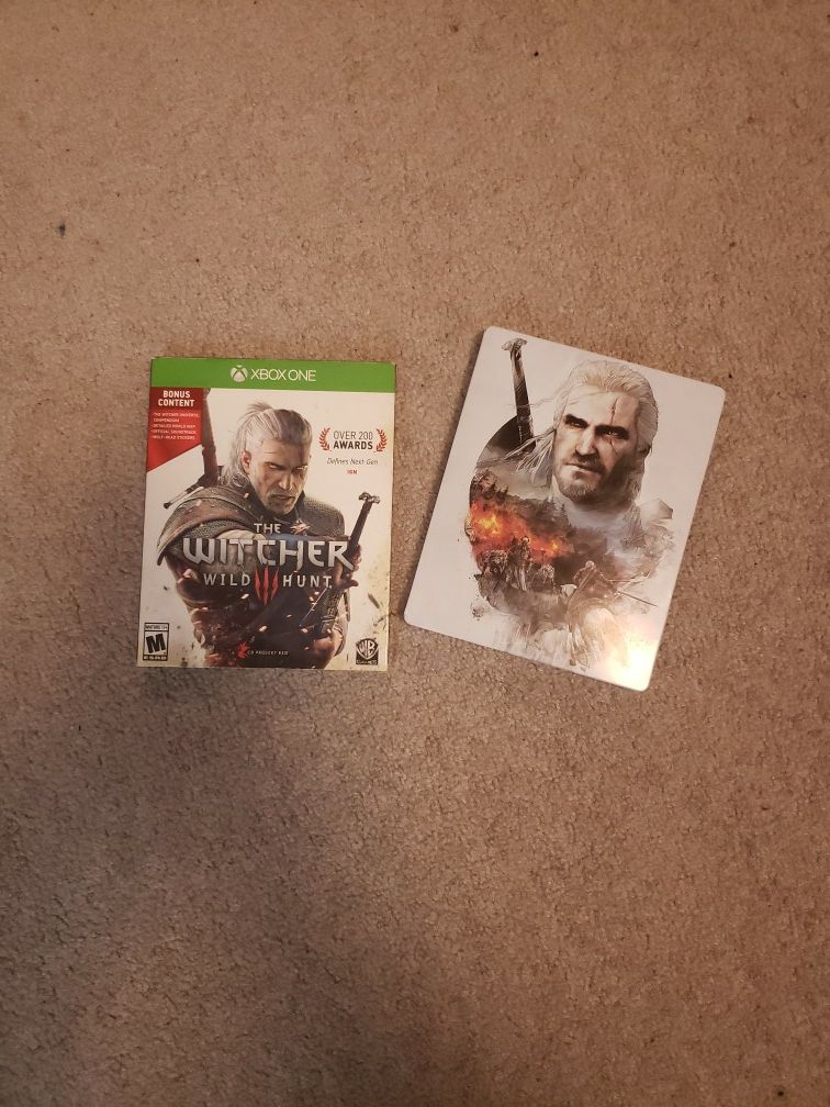Witcher 3 For Xbox One/Series X With Optional Collectors Tin