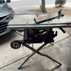 RYOBI 10” Table Saw with Stand