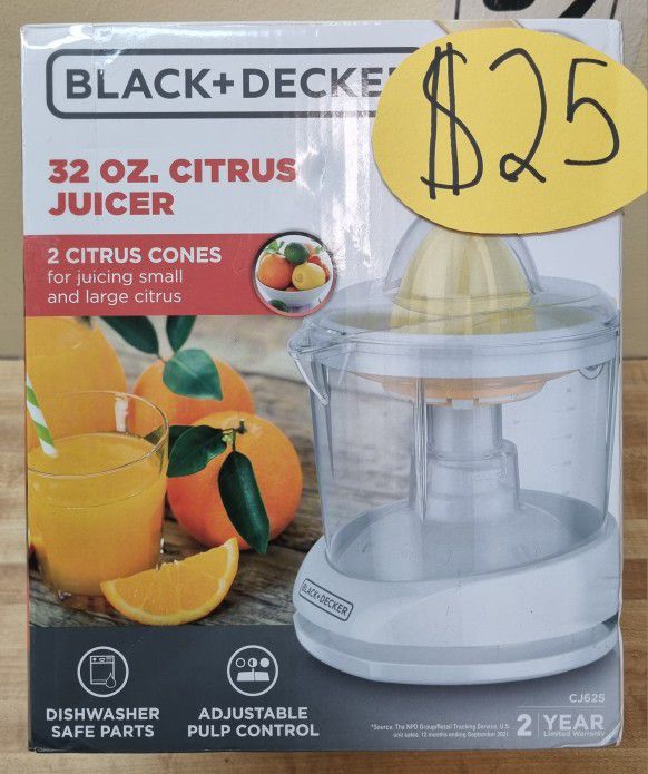 Black+Decker 32 oz. Citrus Juicer