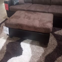 Chocolate Ottoman 