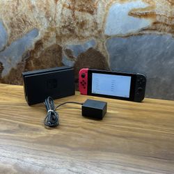 Nintendo Switch HAC-001 Console with Red & Gray Joy‑Cons,Nintendo,Nintendo Switch,Nintendo Switch Console,