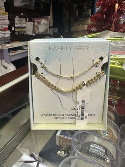 Water Proof Set Of Two Ankle Bracelet