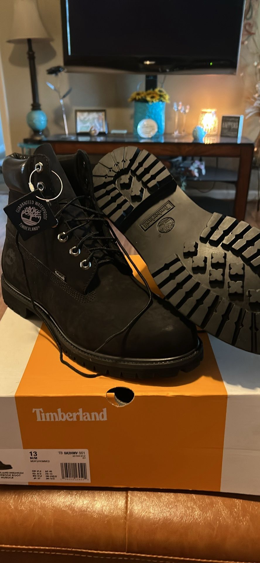 Black Timberland’s Size 13