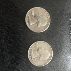 1965 And 1979 Non Mint Error Quarters 