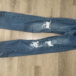 Straight Leg Denim Jean