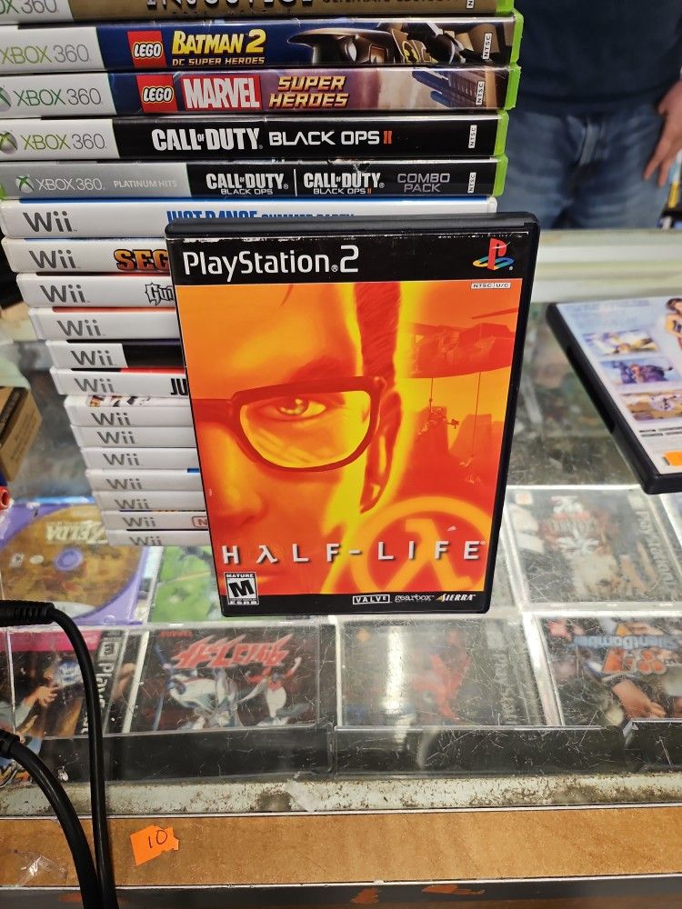 Half-Life (Sony PlayStation 2, 2001) PS2 Complete CIB W/Manual & Reg Card Tested