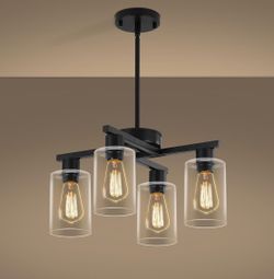 4 light chandelier