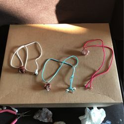 Handmade Necklaces With Fresh Seashells 