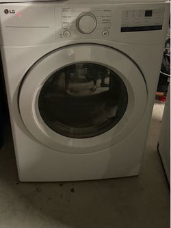 Lg electric dryer never used