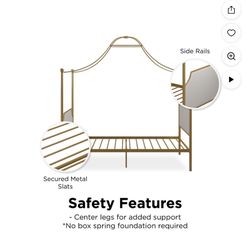 Vintage Style Bed Frame