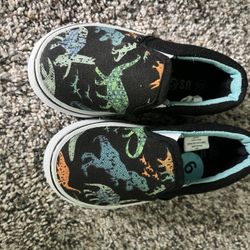 Toddler Dinosaur Shoes (size 6)