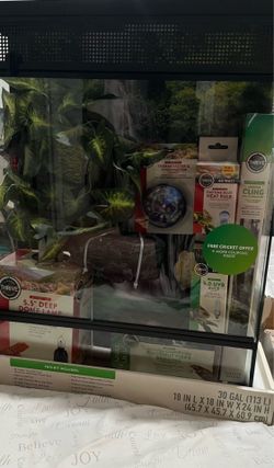 30gallon reptile enclosure set