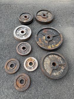Olympic weight plates 🚨$1 a pound