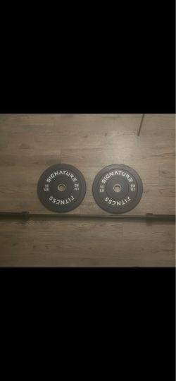 2x 10lbs plates and 6 ft CAP barbell