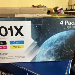 201x High Yield Toner Cartridges 4 Pack