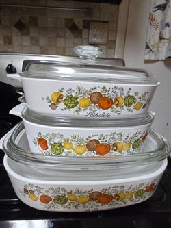 3 Corningware Spice Of Life, Perfect Condition, Price Negotiable