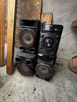 Lg stereo radio music player sound system