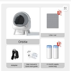 Orbitie Automatic Self-cleaning Litter Box