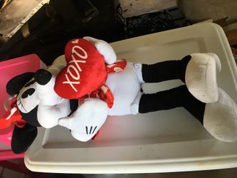 Mickey Mouse doll 24” tall