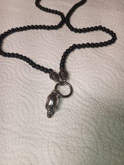 Cadena Calavera Gótica 