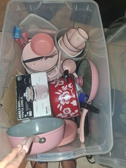 PINK kitchen set