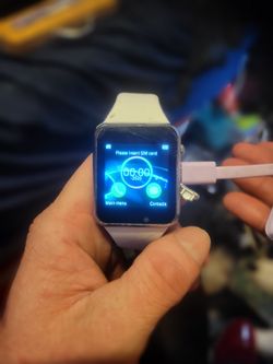 Casio G-SHOCK Analog-Digital Watch White 46mm Case, iOS (still has plastic on screen)
