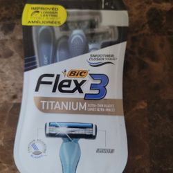 Bic Flex 3 Titanium (4count)