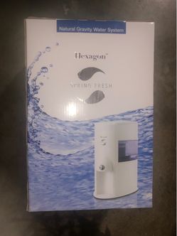 Hexagon Spring Fresh Natural Gravity Water System