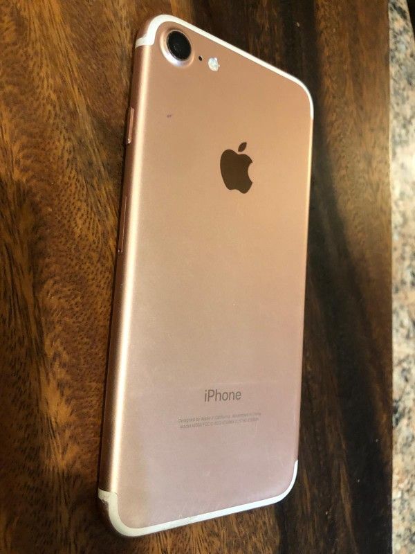 IPHONE 7 ROSE GOLD