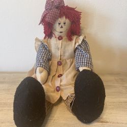 Vintage Raggedy Ann Doll
