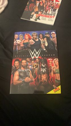 WWE Official Live Event 2016 Program