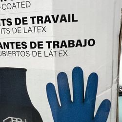 BBH WORK GLOVES LATEX COATED 