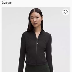 Lululemon cropped jacket nulu
