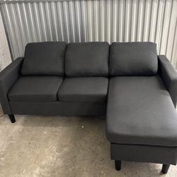 “Free Delivery Locally” 🚚 Very Comfortable Convertible Sectional Couch. (Fast Delivery)