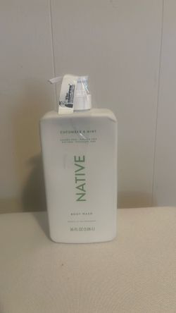 NATIVE BODY WASH- CUCUMBER & MINT.