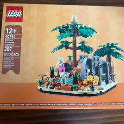 New Lego African Savanna Diorama Limited Edition 