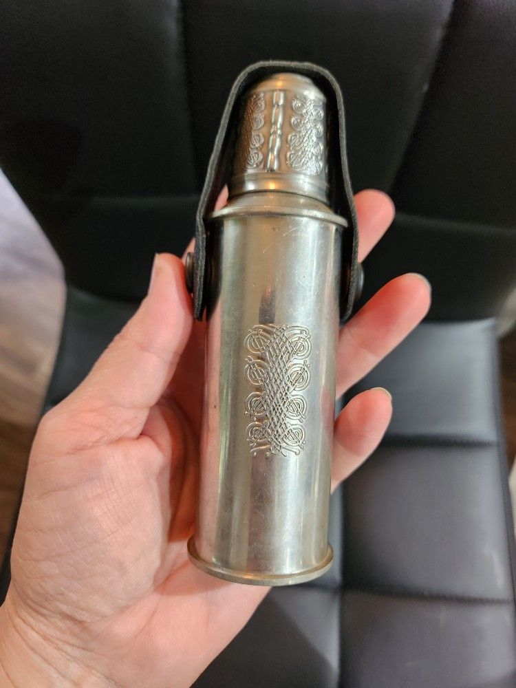 Irish Flask and Shot Glass