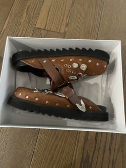 Toga Virilles Brown Clogs