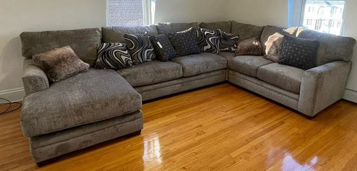 U shape sofa gray BOB furniture