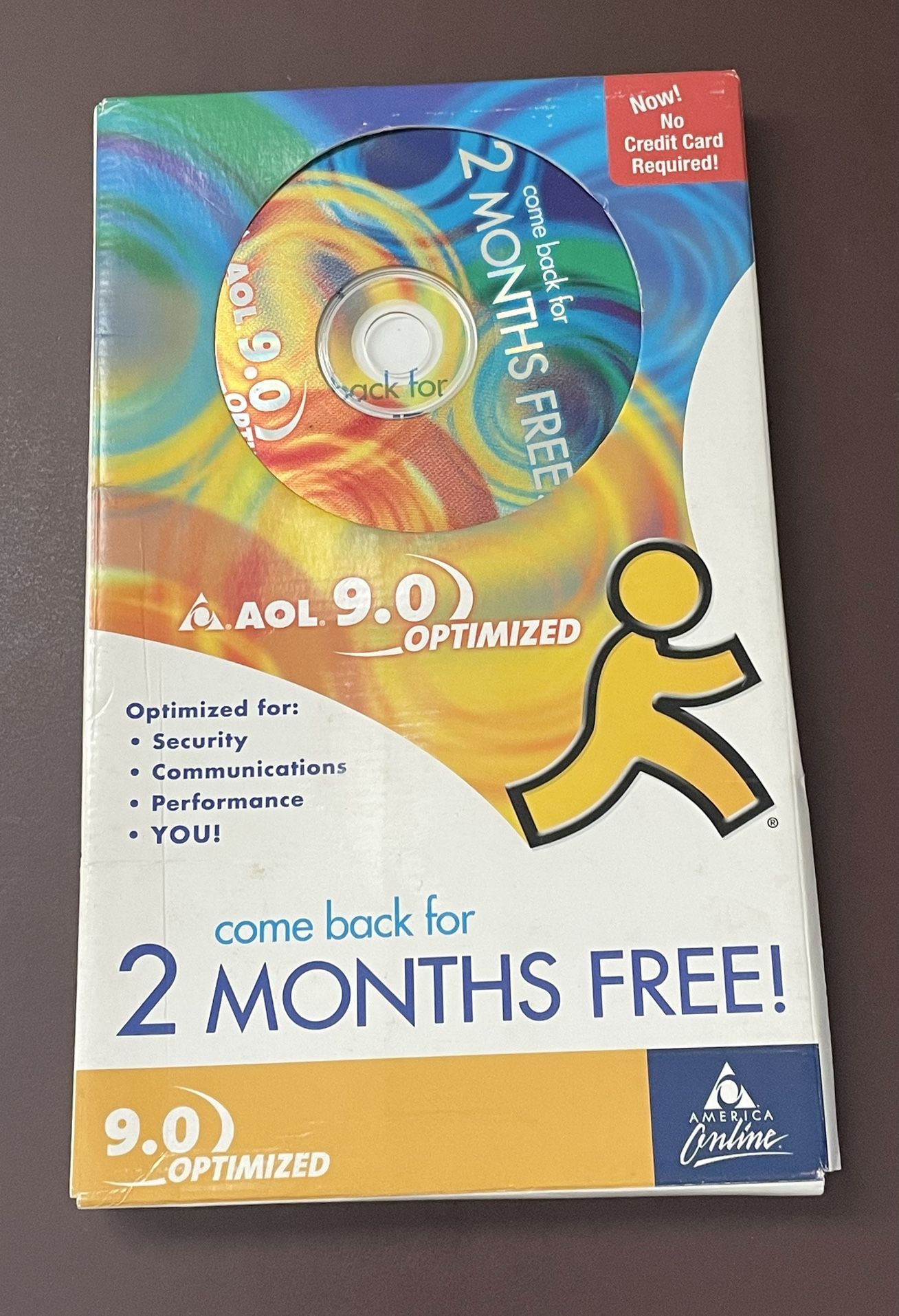 AOL America Online 9.0 Internet CD Disc