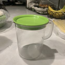 Tupperware Small Clear Pitcher