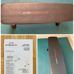 Flat Workout/Weight Bench - 600lb Capacity